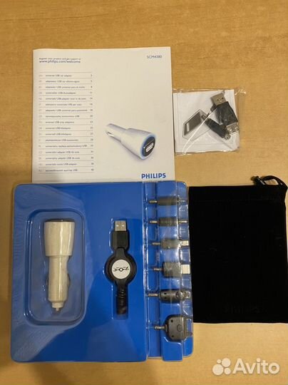 Автомобильное з/у Philips SCM4380