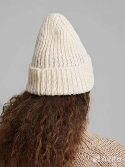 Шапка-бини крупной вязки, Aim clo