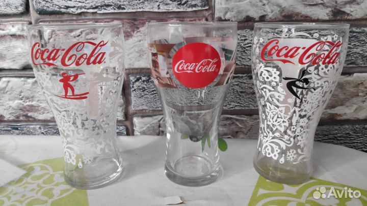 Бокалы coca cola