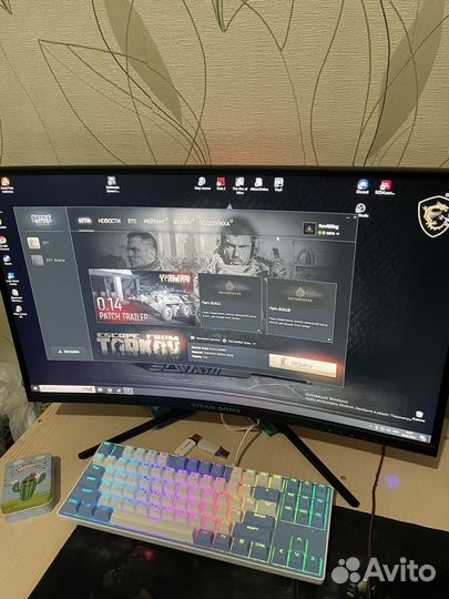 Системник с rtx 3060 12gb +монитор 27 titan army +