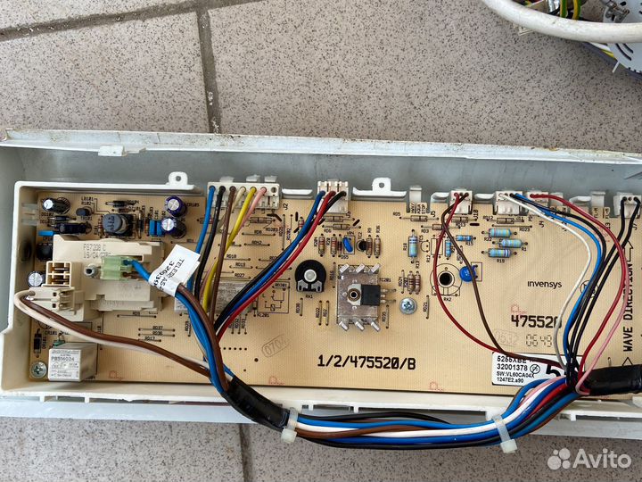 Модуль управления стиральной машины