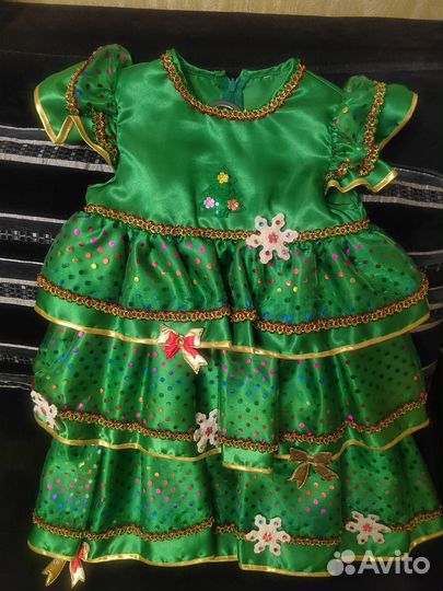 Платье ёлочка