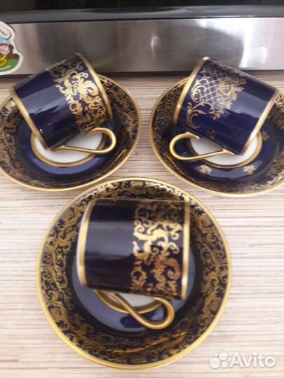 Кофейная пара кобальт