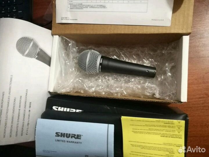 Микрофон Shure SM48S-LC/Оригинал