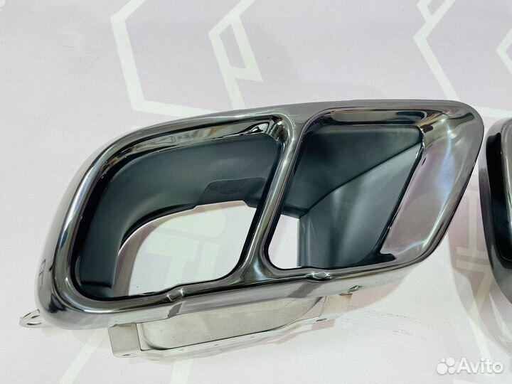 Насадки на глушитель BMW G05 M пакет 60i рест