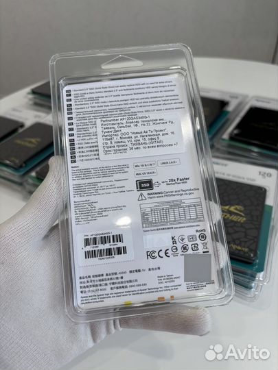 SSD диск Apacer AS340 120гб