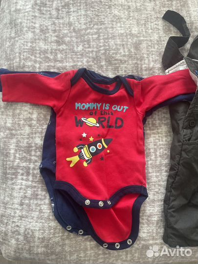 Детские вещи пакетом на мальчика с рождения