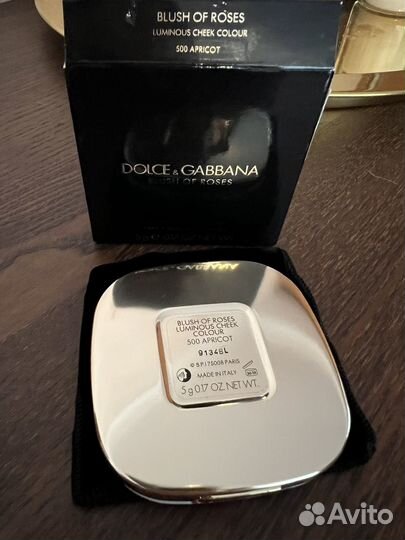 Dolce&Gabbana румяна 500 Apricot