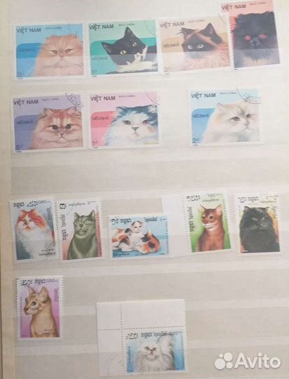 Марки фауна