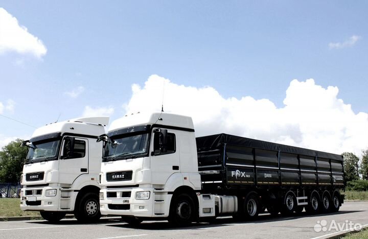 Полуприцеп зерновоз FOX Trailer Зерновоз-бортовой 4 оси, 2023