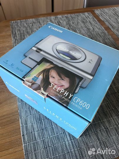 Фотопринтер canon selphy cp600