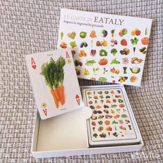 Игральные карты Eataly Италия