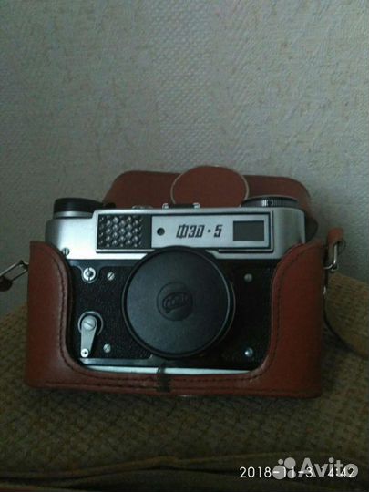 Фотоаппарат Фед 5 и зенит