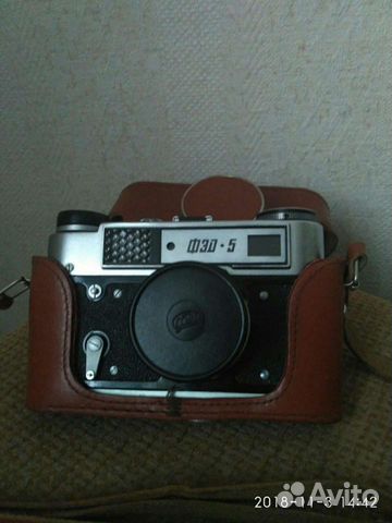 Фотоаппарат Фед 5 и зенит