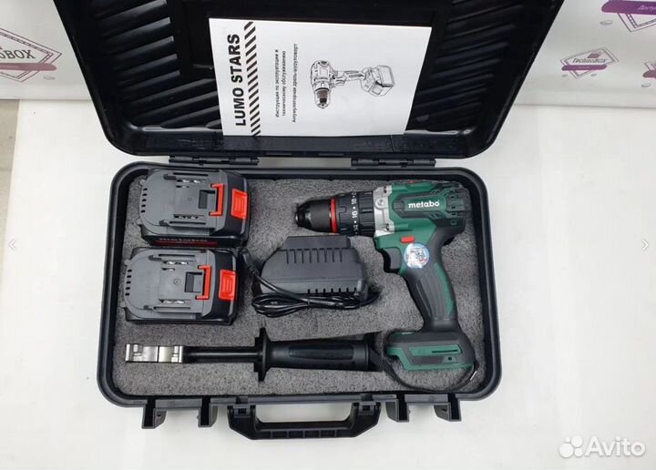 Шуруповерт для ледобура Metabo 26v 12Ah новый