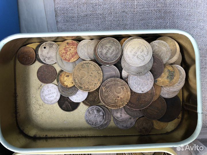 Монеты. Росс имп. Советы. Старая европа