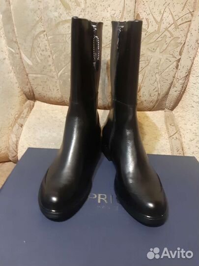 Сапоги женские демисезонные натур. кожа