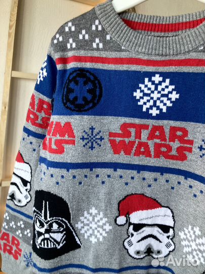 Новогодний свитер 116 Star Wars
