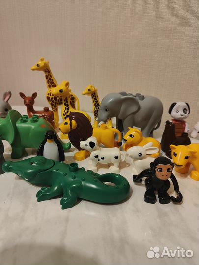 Лего дупло животные аналог