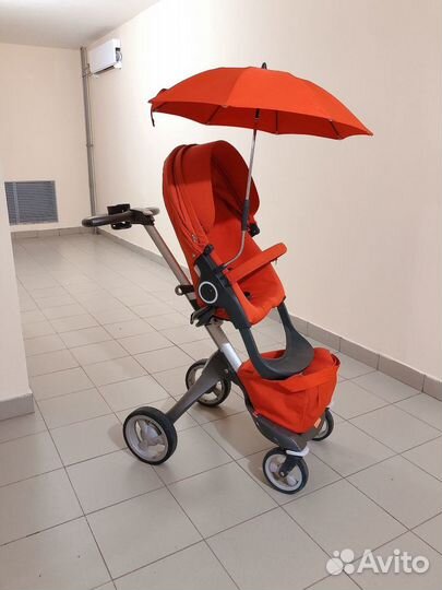 Коляска Stokke Xplory V4 2в1 с аксессуарами