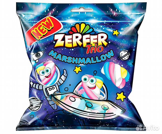 Маршмеллоу Zerfer Trio 90г