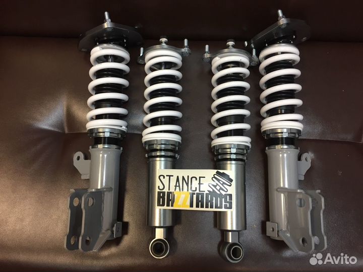 Винтовая подвеска койловеры SB Nissan Tiida 1, 2