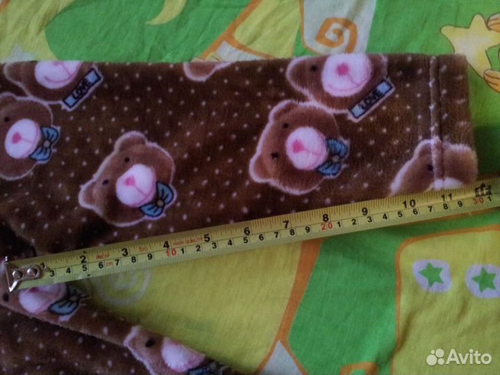 Костюм плюшевый новый на девочку р.80-86