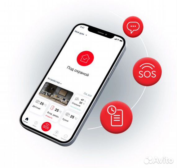 Охранная система + пожизненная гарантия