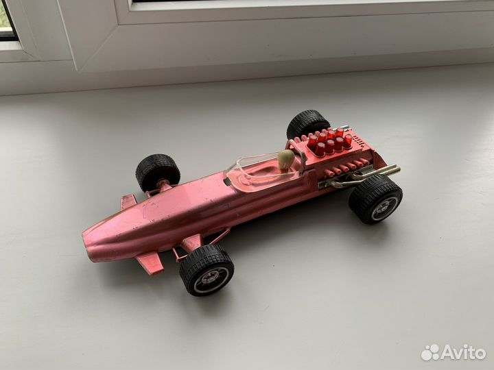 Игрушка машинка гонка СССР