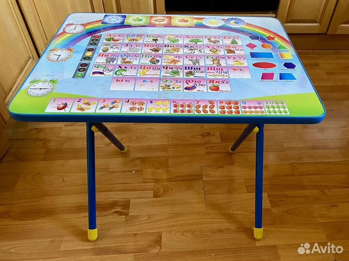 Детский стол и стул складной