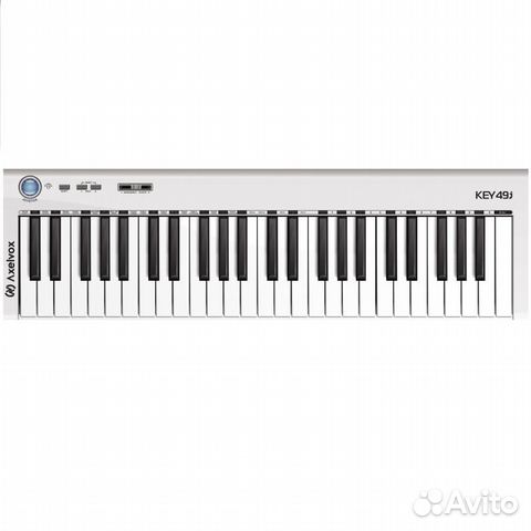 Midi клавиатура axelvox KEY49j White