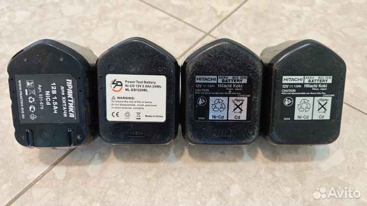 Шуруповерт hitachi бу