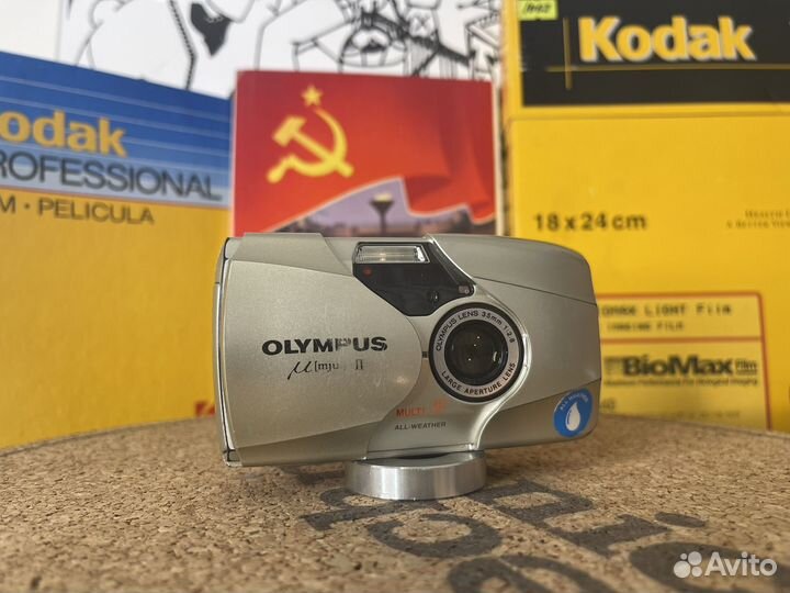 Пленочный фотоаппарат olympus mju ii