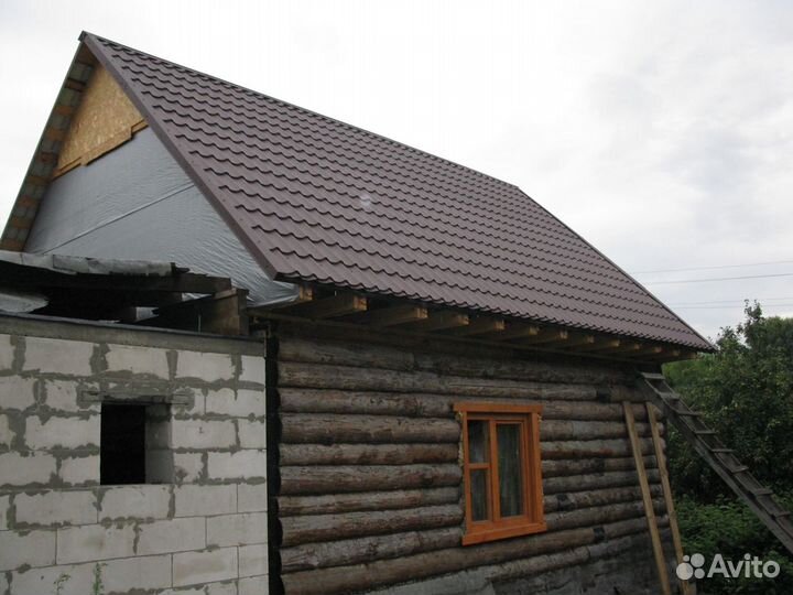 Монтаж крыш и заборов