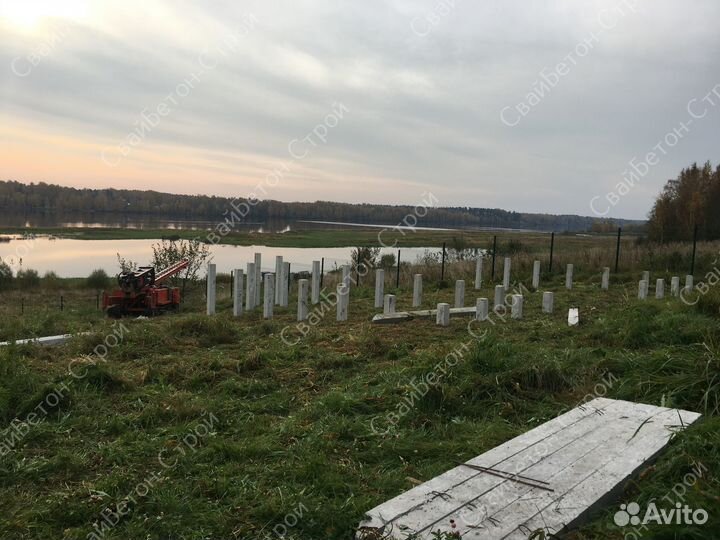 Забивные железобетонные сваи