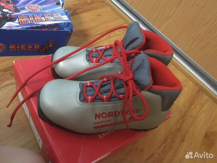 Лыжные ботинки 33 размер
