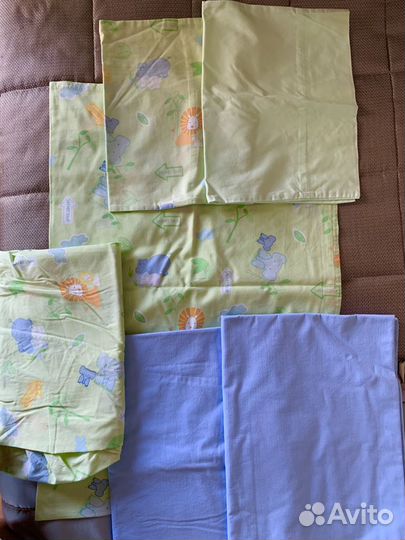 Белье постельное детское 0-3 лет (6 предметов)