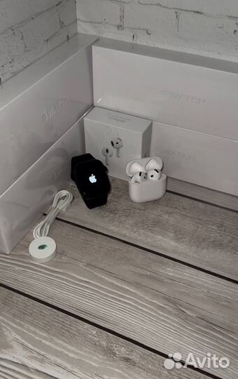 Часы Apple Watch S10 46 mm + Наушники Air Pods 4 в подарок