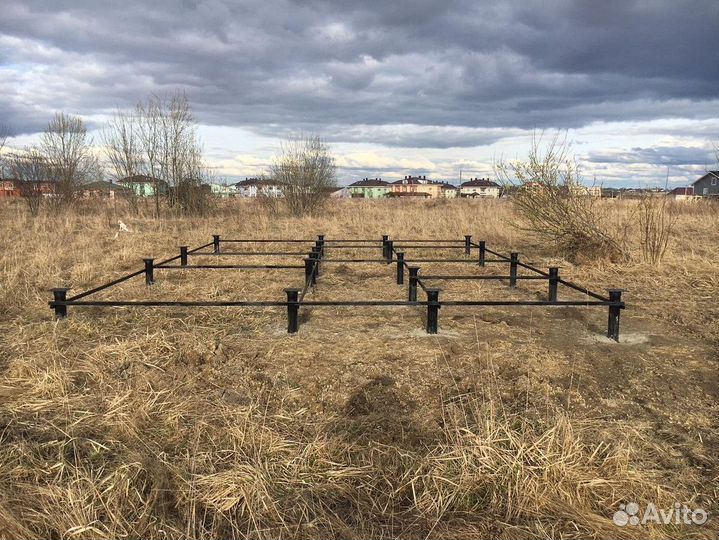 Винтовые сваи, доставка, монтаж