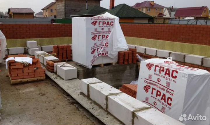 Пеноблоки газоблоки 600 250 100