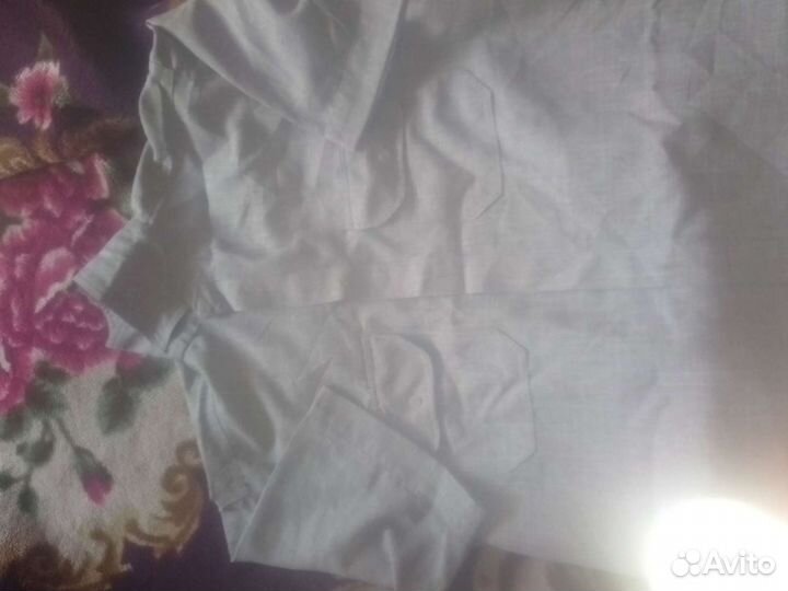 Костюм мужской летний лен