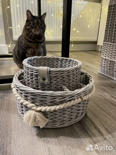 Корзина плетеная