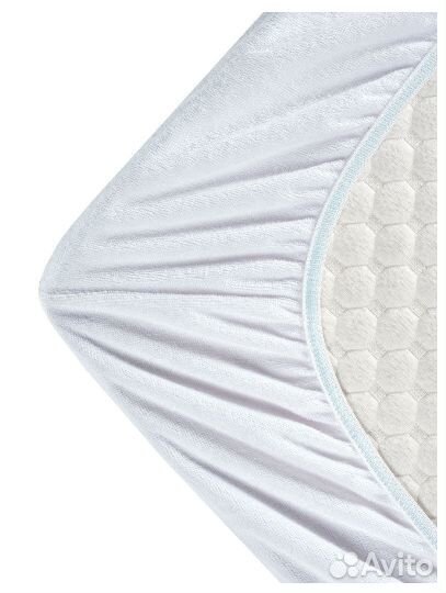 Наматрасник 200х200 непромокаемый на резинке чехол
