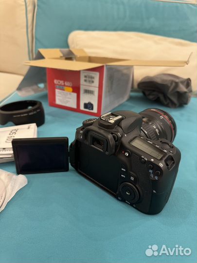 Зеркальный фотоаппарат canon 60d + объектив 24-105