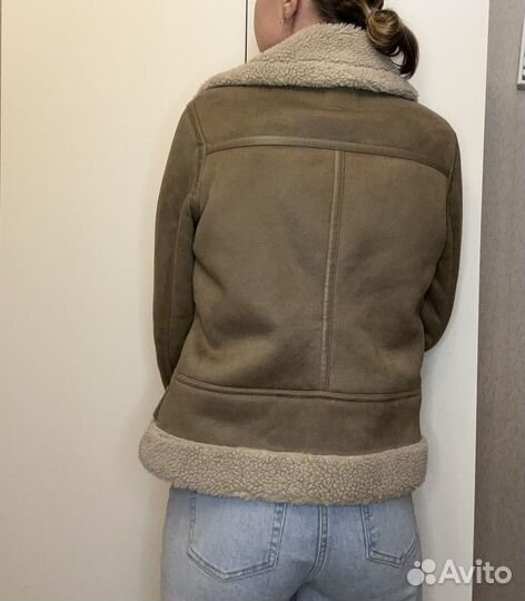 Дубленка женская 44