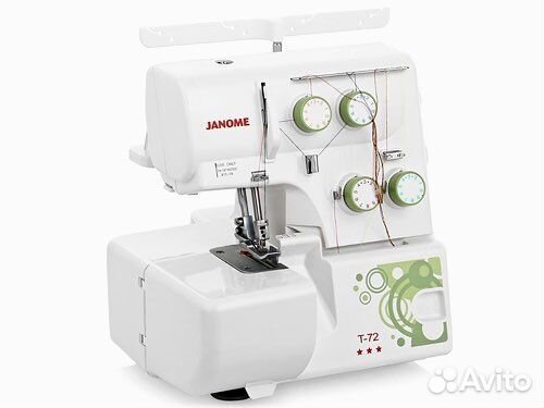 Оверлок janome +кардане
