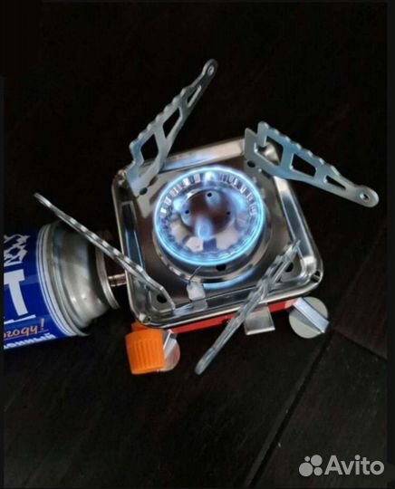 Плитка газовая туристическая походная