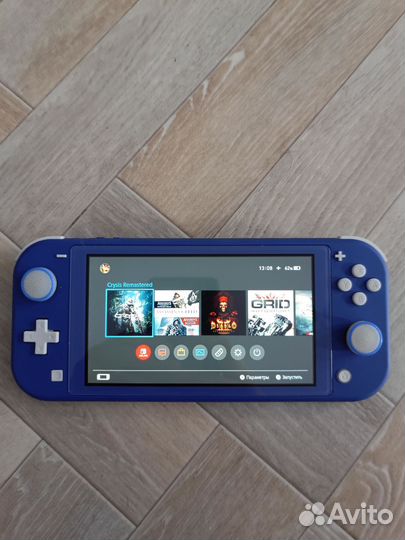 Nintendo switch lite прошитая чипом