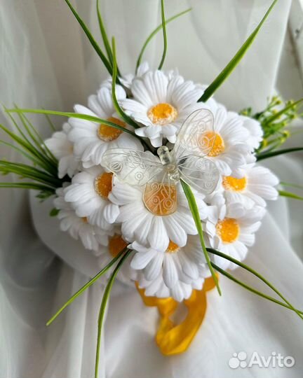 Букет ромашек мыло