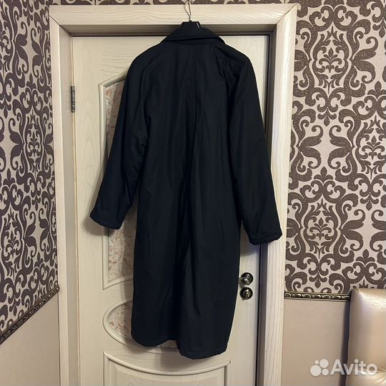 Плащ утепленный винтажный